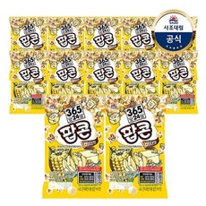사조 스낵 간식 전자레인지용 팝콘 버터맛, 12개, 70g