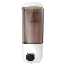 福吉生活 H930 洗手給皂機 600cc 壁掛式給皂器 洗手乳給皂機 易安裝, 高品質米白, 1個