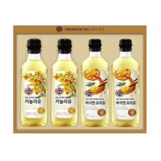 CJ 제일제당 백설 프리미엄 23호 식용유선물세트 + 쇼핑백포함, 1세트