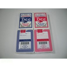 808 MAGIC Grand Lake casino Bee 撲克牌 - 藍色/紅色, Grand Lake 紅色, 1個