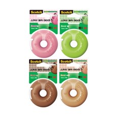 3M 스카치 매직테이프 도넛초코(12mmx10M)