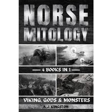 (영문도서) Norse Mythology: Viking Gods & Monsters Paperback, Pastor Publishing Ltd, English, 9781839384509