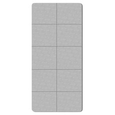 MUSI折疊瑜珈墊，午睡墊，可折疊好收納，健身瑜珈午睡一墊搞定，瑜珈跪墊，運動墊，瑜伽墊，瑜珈健身, 折疊瑜珈墊-石墨灰, 1個