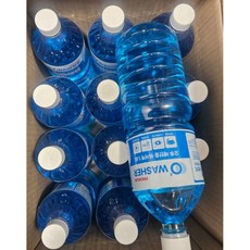 중외 에탄올 워셔액 1.8L 12개/자동차 사계절용, 12개