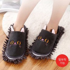 층간 소음 발 걸레 거실 청소 용 실내화 슬리퍼 신발, 1개, 본상품선택