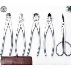 분재가위 원예 조경 가지치기 세트 도구 정원, 1개, 1. 중형 3종 세트