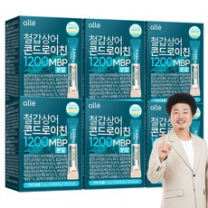 철갑상어 연골 콘드로이친 1200 MBP 분말 스틱 c6s 식약청 HACCP 알레, 6개, 30회분