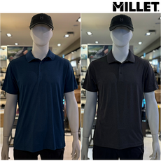 밀레 [여름] 남자 편안한 멜란지 소재로 감촉이 좋고 입었을때 편안하면서도 시원감을 제공해주는 일상 아이템 냉감 반팔 티셔츠