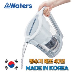 워터스 국산 피처형 간이 알카리수 미네랄 정수기 + 1년치 필터세트