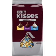 HERSHEY'S KISSES ASSORTMENT Creamy Milk Chocolate Special Dark Cookies 'N' Creme, 1個, 900g