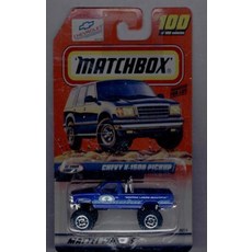 [4] Matchbox Matchbox 1998-100 of 100 시리즈 20 At Your Service 쉐보레 K-1500 픽업 1:64 스케일 Matchbox 제작