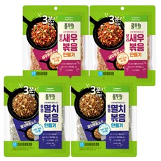 풀무원 3분간편 통영멸치볶음 만들기+보리새우볶음 만들기, 2세트, 360g