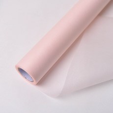 부직포 꽃포장지, 8.연살구색