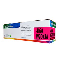 416A 호환 토너 W2040A W2041A W2042A W2043A M454dn M454dw M454nw MFP M479d 호환, 1개, 빨강