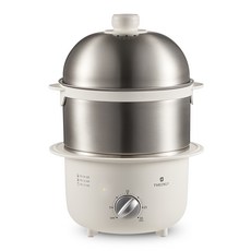 디온리 올스텐 2단 계란찜기 30분 타이머 계란삶는기계 고구마 감동란, NBE328S