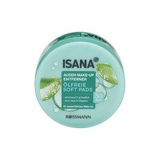 독일 이사나 오일 미포함 알로에베라 미셀라 촉촉한 화장솜 메이크업 리무버 50개 패드, 1개, 단품