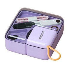 便攜式針線盒, 藕紫, 1個