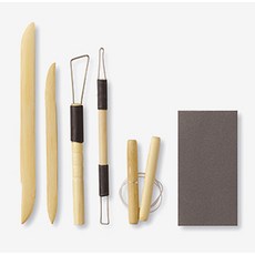 신한 조소용구 20cm 5본조 세트 모델링툴