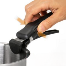 탈착식 냄비 손잡이 원터치 멀티 분리형 탈착형 냄비 손잡이 탈부착 프라이팬 후라이팬, 블랙