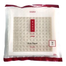 아오자이 베트남 라이스페이퍼 사각 16cm 월남쌈 300g, 1개