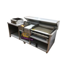 利通餐飲設備 早餐店專用吧台組，含靜電機、油炸機、單口平口爐、桌上型美式煎台，2.5尺, 詳見包裝, 詳見包裝