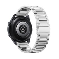 더조은셀러 메탈 체인 스트랩, 1개, 갤럭시워치3 45mm (R845 R840) - 실버