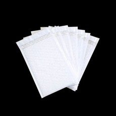 파손방지 화이트 택배 안전봉투 18cmX20cm +4cm 5장 택배안전봉투 뽁뽁이봉투 에어캡봉투 안전봉투 에어캡+커머스연구소Shop, 빠른배송