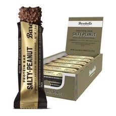 BAREBELLS 베어벨스 프로틴바 솔티 피넛 12p 660g, 1개