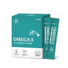 식스스텝 오메가3 어유분말 30p, 30회분, 1개