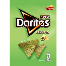 FritoLay 재팬프리토레이 도리토스 Doritos 나초 아보카도&치즈맛 55g 일본과자 일본스낵 일본간식, 1개