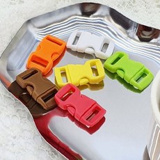 가방끈 조절용 플라스틱 고리 연결 고정 클립 공예용 재료 손잡이 제작 악세사리, 1개, 상세페이지 참조