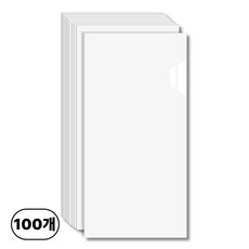 에이제이케이 붙이는 벽지 접착식 데코 타일 폼블럭 대리석 타일시트지 300x600mm, 클래식 화이트, 100개