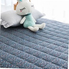 먼지없는 세미 마이크로화이바 더블 요커버 d 네이비 125x200 바닥 침구 자취생