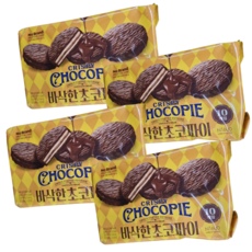 노브랜드 바삭한 초코파이, 4개, 200g