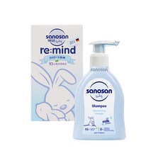 德國 sanosan 珊諾 baby re:mind極潤洗髮精 200ml【金寶貝 221119】, 1個, 200ml