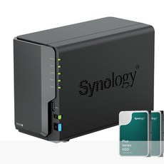 시놀로지 DS225+ 2베이 NAS 스토리지 DiskStation, DS225+ 12TB(HAT3300-6T*2)