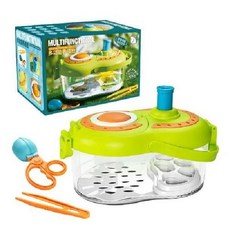 곤충채집통 사육통 투명 관찰 돋보기 케이지 소형 달팽이 곤충통, 2. 다기능 사육 캐빈