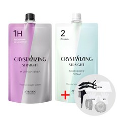 시세이도 프로페셔널 크리스탈라이징 알파H(건강모) + 크림타입 1제 + 2제, 1개, 400ml
