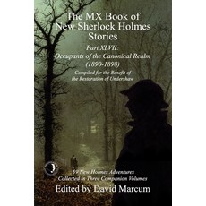 (영문도서) The MX Book of New Sherlock Holmes Stories Part XLVII: Occupants of the Canonic... Paperback, MX Publishing, English, 9781804245644