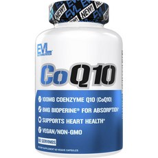 EVLUTIONNUTRITION 輔酶 Q10 素食膠囊, 1個, 60顆, 60顆
