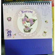 玲玲購 出清！白爛貓2025三角桌曆 比得兔桌曆 年曆 庫洛米桌曆 月曆本 維尼熊桌曆 立體桌曆 日曆 月曆 行事曆, 庫洛米