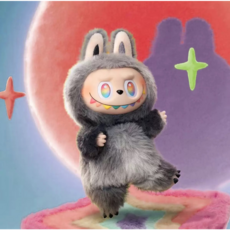 정품 라부부 더 몬스터즈 하이라이트 3세대 시크릿 ID 자아 시리즈 키링 피규어 인형 팝마트, 1개