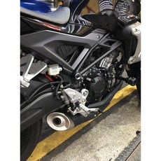 NEMOTO CB150R CB300R 腳踏後移, 1個, 銀