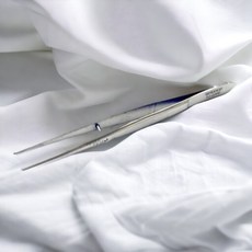 아이리스 커브형 포셉 11cm (50-2000-1LP) Iris Forceps 의료용가위 의료용핀셋 의료용겸자 정밀핀셋, 1개