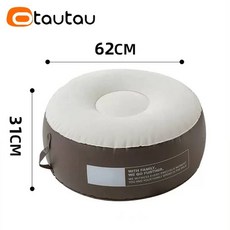 OTAUTAU SF101 야외 풍선 휴대용 캠핑 접이식 발판 오토만 라운지 리클라이너, SF101-footstool
