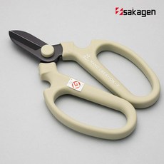 사카겐 꽃가위 블랙날 F170 아토모스그린 (전용 가위집) 원예가위, 1개