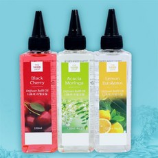 리븐즈 디퓨저 향기 리필액 120ml 숫가락, 블랙체리