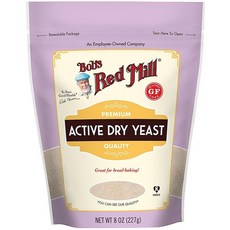 글루텐 프리 활성 건조 효모, 227g, 4개