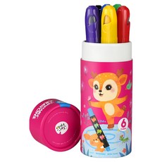 JarMelo 原創美玩 兒童絲滑蠟筆, 12 Colors, 1個