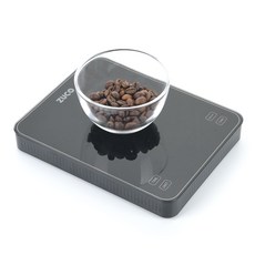 주코 커피 저울 (1000g) 전자 디지털 주방 저울, ZS-KN3003B, 블랙, 1kg